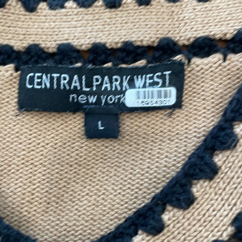 Central Park West Jules Crochet Edge Top, L - Picture 5 of 13